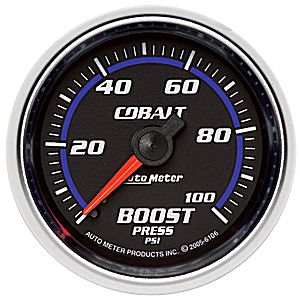 Autometer Cobalt Mechanical Boost gauge 2 1/16