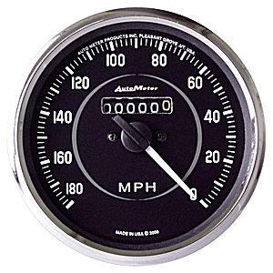 Autometer Cobra In-Dash Tachs & Speedos Speedometer gauge 4