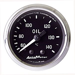 Autometer Cobra Mechanical Oil Temperature gauge 2 1/16