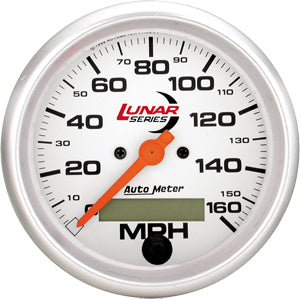 Autometer Lunar In-Dash Tachs & Speedos Speedometer gauge 3 3/8" (85.7mm)
