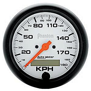 Autometer Metric In-Dash Tachs & Speedos Speedometer gauge 3 3/8
