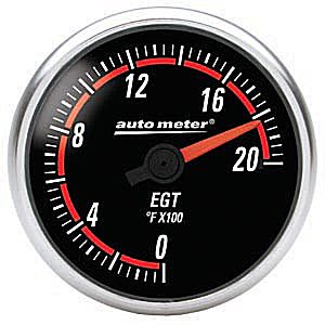 Autometer Nexus Full Sweep Electric Exhaust Gas Temperature gauge 2 1/16" (52.4mm)