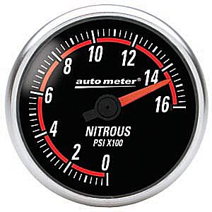 Autometer Nexus Full Sweep Electric Nitrous Pressure gauge 2 1/16