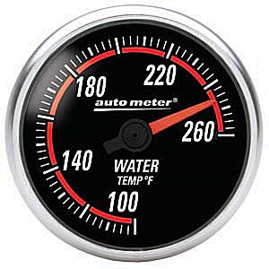 Autometer Nexus Full Sweep Electric Water Temperature gauge 2 1/16" (52.4mm)
