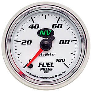 Autometer NV Full Sweep Electric Fuel Pressure gauge 2 1/16
