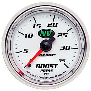 Autometer NV Mechanical Boost gauge 2 1/16