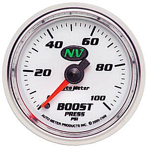 Autometer NV Mechanical Boost gauge 2 1/16