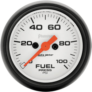 Autometer Phantom Full Sweep Electric Fuel Pressure gauge 2 1/16" (52.4mm)