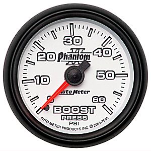 Autometer Phantom II Mechanical Boost Gauge 2 1/16" (52.4mm)