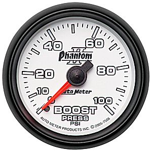 Autometer Phantom II Mechanical Boost Gauge 2 1/16