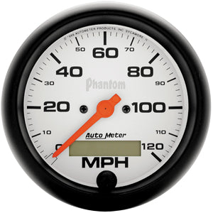 Autometer Phantom In-Dash Tachs & Speedos Speedometer gauge 3 3/8