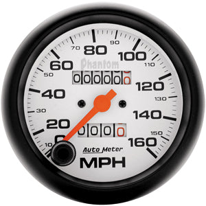 Autometer Phantom In-Dash Tachs & Speedos Speedometer gauge 3 3/8