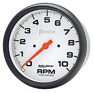 Autometer Phantom In-Dash Tachs & Speedos Tachometer gauge 5" (127mm)