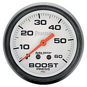 Autometer Phantom Mechanical Boost gauge 2 1/16