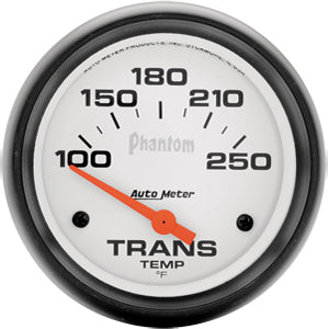 Autometer Phantom Short Sweep Electric Trans Temperature gauge 2 5/8