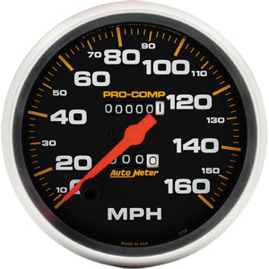 Autometer Pro Comp In-Dash Tachs & Speedos Speedometer Gauge 5