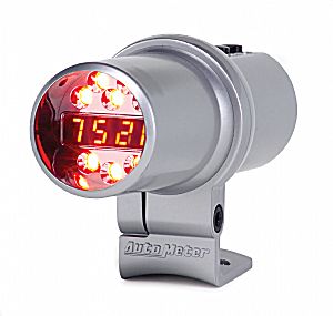 Autometer Shift Lights & Warning Lights Digital Pro Shift System (Tube) Silver DPSS Tube, Level 2 Accessories