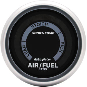Autometer Sport Comp Digital Air / Fuel Ratio Gauge 2 1/16" (52.4mm)
