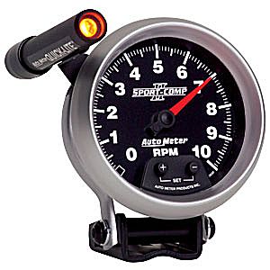 Autometer Sport Comp II Pedestal Mount Tachs Tachometer Mini-Monster 3 3/4" (95.3mm)