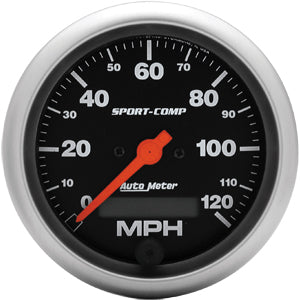 Autometer Sport Comp In-Dash Tachs & Speedos Speedometer Electronic Programmable Gauge 3 3/8