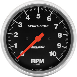 Autometer Sport Comp In-Dash Tachs & Speedos Tachometer Gauge 5