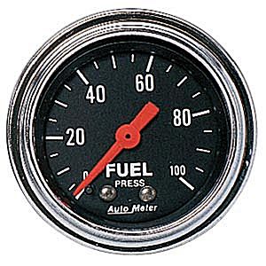 Autometer Traditional Chrome Mechanical Fuel Pressure gauge 2 1/16" (52.4mm)