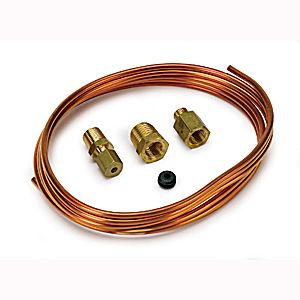 Autometer Tubing / Hose Copper Tubing 6' Copper Tubing, 1/8