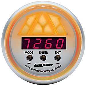 Autometer Ultra Lite Digital Digital Pro Shift System Shift Light, Level 2 gauge 2 1/16