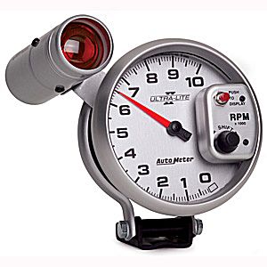 Autometer Ultra Lite II Pedestal Mount Tachs Tachometer Shift-Lite gauge 5" (127mm)