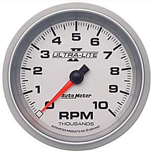 Autometer Ultra Lite II In-Dash Tachs & Speedos Tachometer In-Dash gauge 3 3/8