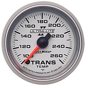 Autometer Ultra Lite II Full Sweep Electric Trans Temperature gauge 2 1/16" (52.4mm)