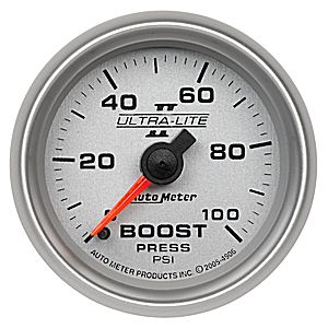 Autometer Ultra Lite II Mechanical Boost gauge 2 1/16