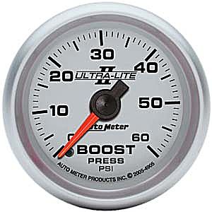 Autometer Ultra Lite II Mechanical Boost gauge 2 1/16
