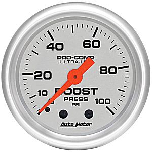 Autometer Ultra Lite Mechanical Boost gauge 2 1/16