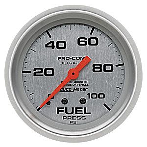 Autometer Ultra Lite Mechanical Fuel Pressure gauge 2 5/8" (66.7mm)