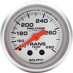Autometer Ultra Lite Mechanical Trans Temperature gauge 2 1/16" (52.4mm)