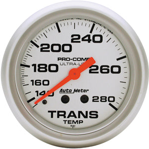 Autometer Ultra Lite Mechanical Trans Temperature gauge 2 5/8