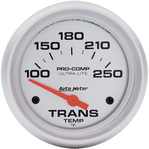 Autometer Ultra Lite Short Sweep Electric Trans Temperature gauge 2 5/8" (66.7mm)