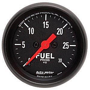 Autometer Z Series Full Sweep Electric Fuel Pressure gauge 2 1/16