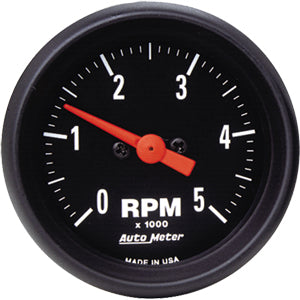 Autometer Z Series In-Dash Tachs & Speedos Tachometer Low Rev gauge 2 1/16