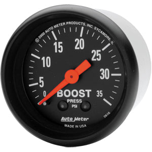 Autometer Z Series Mechanical Boost gauge 2 1/16