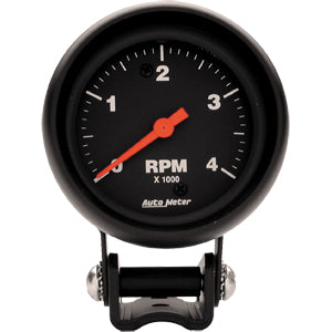 Autometer Z Series Pedestal Mount Tachs Tachometer Mini Tach / Low-Rev gauge 2 5/8