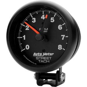 Autometer Z Series Pedestal Mount Tachs Tachometer Street gauge 3 3/4