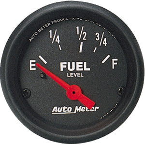 Autometer Z Series Short Sweep Electric Fuel Level gauge 2 1/16