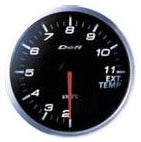 Defi BF EGT Pyrometer Gauge