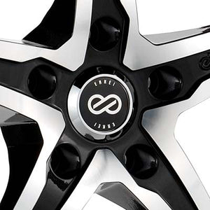Enkei Performance L-SR 18" Rims Machined w/Black Accent - Genesis Coupe 2.0T