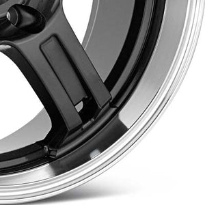 Enkei Performance RZ-5 18" Rims Gunmetal w/Mach Lip - Genesis Coupe 2.0T