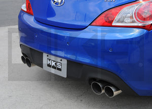 HKS Legamax Premium Rear Section Exhaust - Genesis Coupe 2.0T