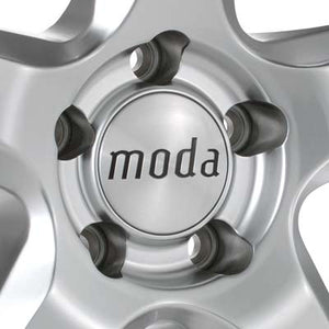 moda MD5 19" Rims Bright Sil w/Mach Lip - Genesis Coupe 2.0T