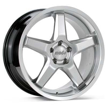 Load image into Gallery viewer, moda MD5 19&quot; Rims Bright Sil w/Mach Lip - Genesis Coupe 2.0T
